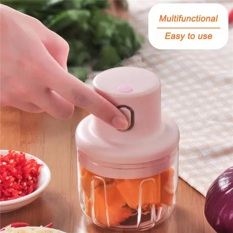 100ML Electric Mini Food Grinder & Chopper โ Random Color