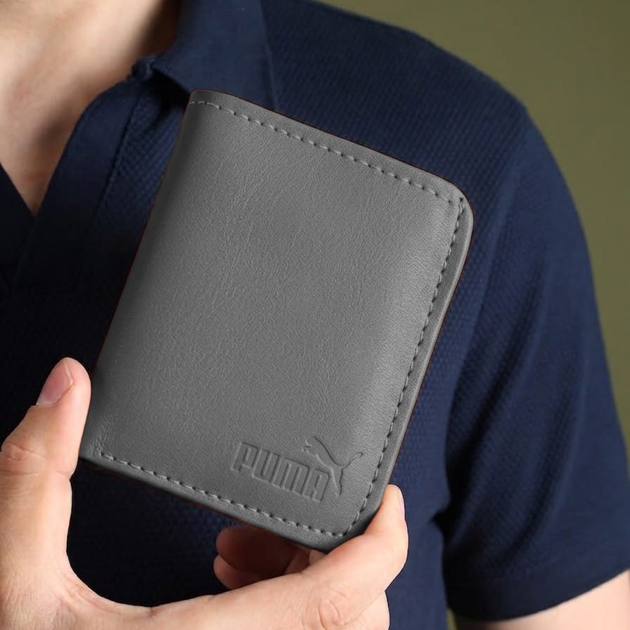 Fashion Slim PU Wallet Card Holder for Men & Women