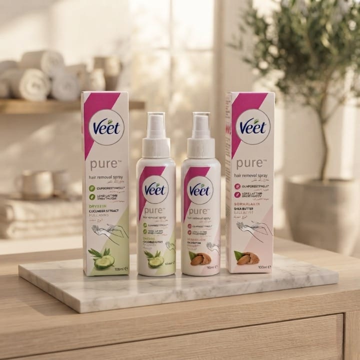 Veet Hair Removal Spray Gentle Effective Quick Solution